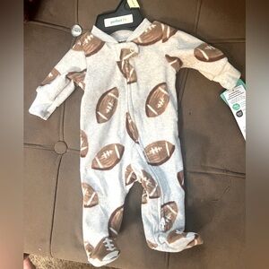 Preemie football onesie
